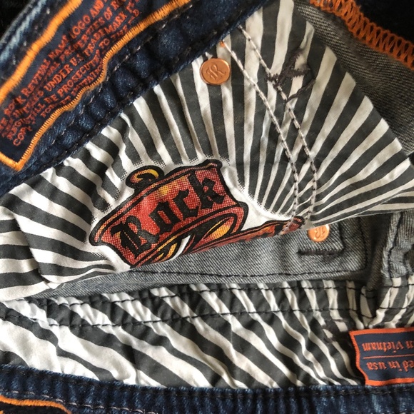ROCK REVIVAL RILEY JEANS, SIZE 28, BOOTCUT, DESIGNER JEANS NEW WITH TAGS - Picture 13 of 16